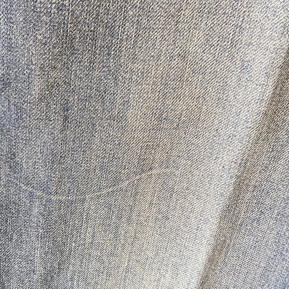 Preloved Made in Italy Blue Mid Cropped Wide Leg Jeans Size 42 - Authentic - Picture 11 of 14